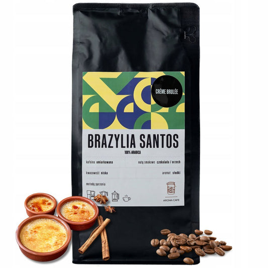 Kawa smakowa Creme Brûlée, świeżo palona kawa z palarni AromaCafe