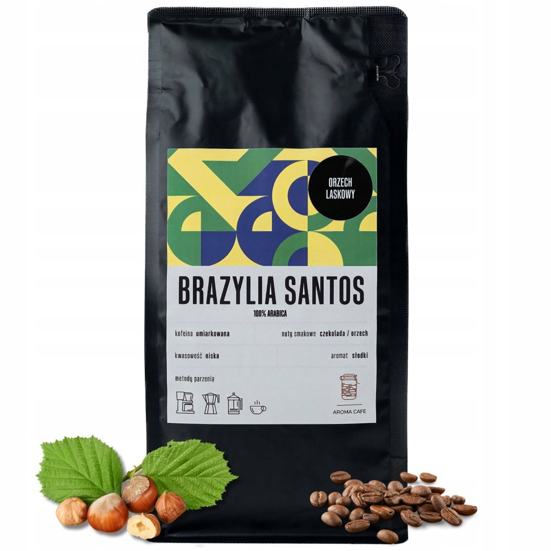 Kawa smakowa Orzechowa, świeżo palona kawa z palarni AromaCafe