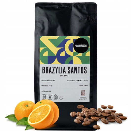 Kawa smakowa Pomarańczowa, świeżo palona kawa z palarni AromaCafe
