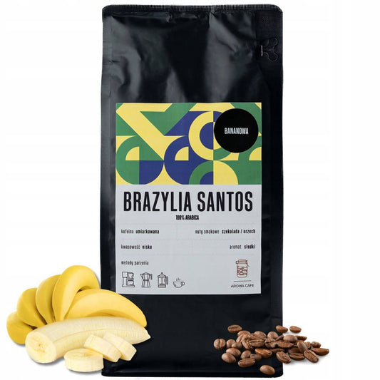 Kawa smakowa Bananowa, świeżo palona kawa z palarni AromaCafe