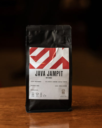 Java Jampit, opakowanie kawy ziarnistej