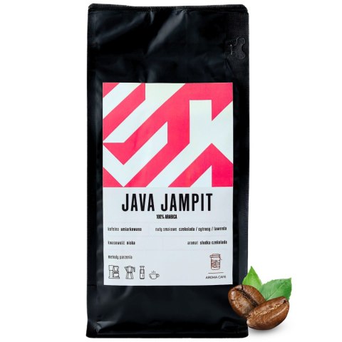 KAWA ZIARNISTA Java Jampit 500G ŚWIEŻO PALONA 100% ARABICA do Biura Pracy